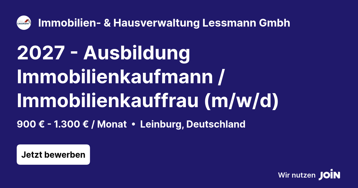 Immobilien- & Hausverwaltung Lessmann Gmbh logo