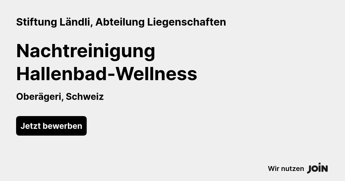 Stiftung Ländli, Abteilung Liegenschaften logo