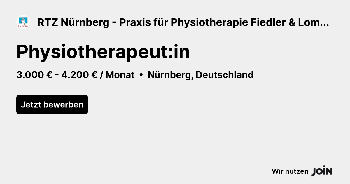 RTZ Nürnberg - Praxis für Physiotherapie Fiedler & Lommer logo