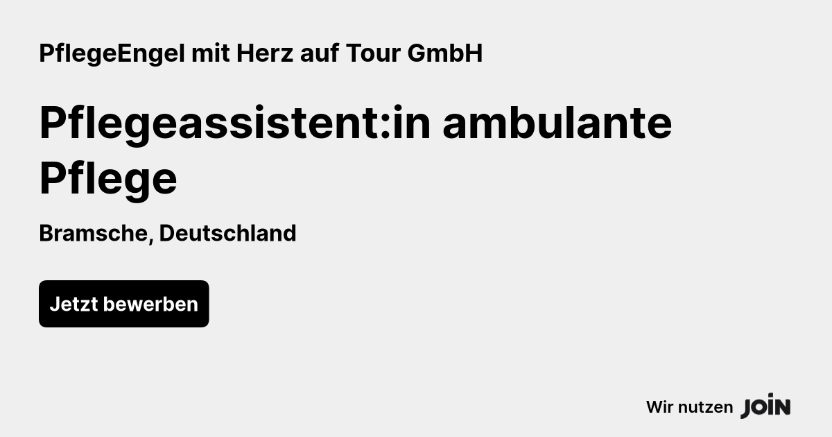 PflegeEngel mit Herz auf Tour GmbH logo