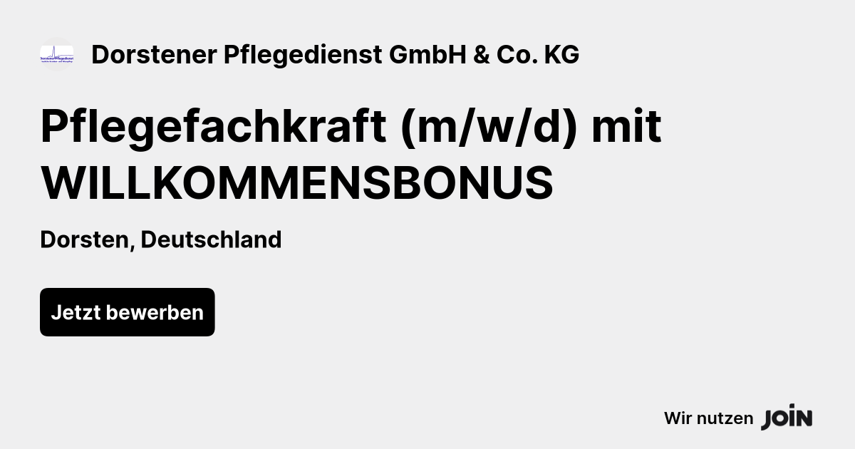 Dorstener Pflegedienst GmbH & Co. KG logo