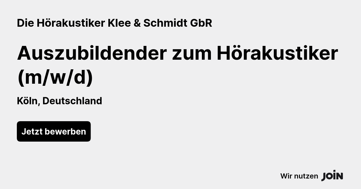 Die Hörakustiker Klee & Schmidt GbR logo