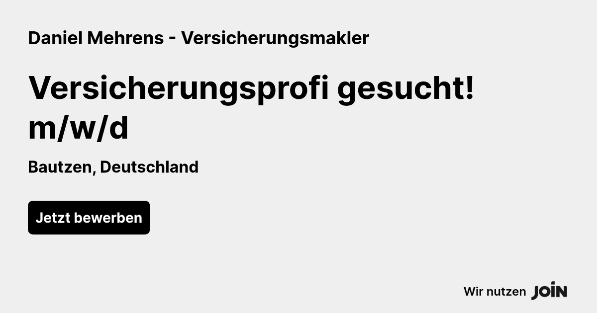 Daniel Mehrens - Versicherungsmakler logo