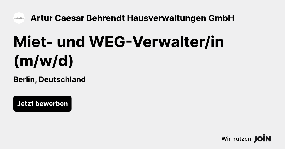 Artur Caesar Behrendt Hausverwaltungen GmbH logo