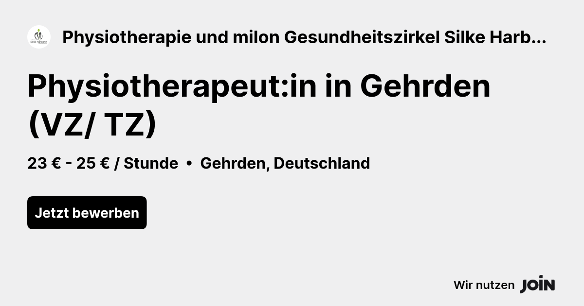 Physiotherapie und milon Gesundheitszirkel Silke Harborth logo