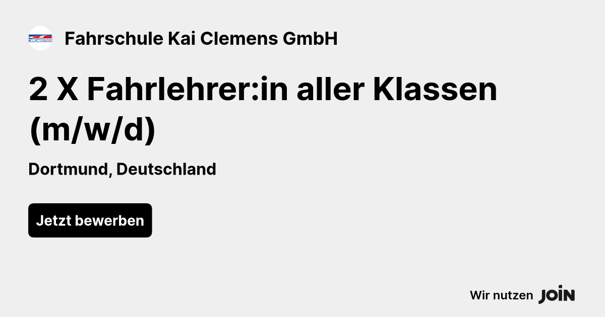 Fahrschule Kai Clemens GmbH logo