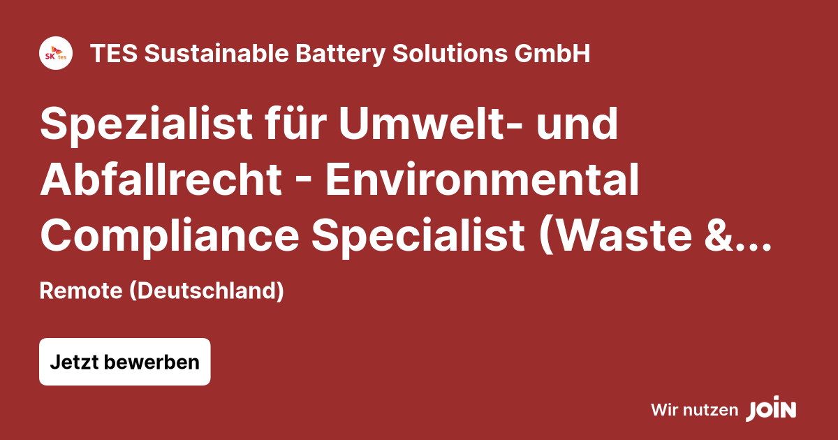 TES Sustainable Battery Solutions GmbH logo