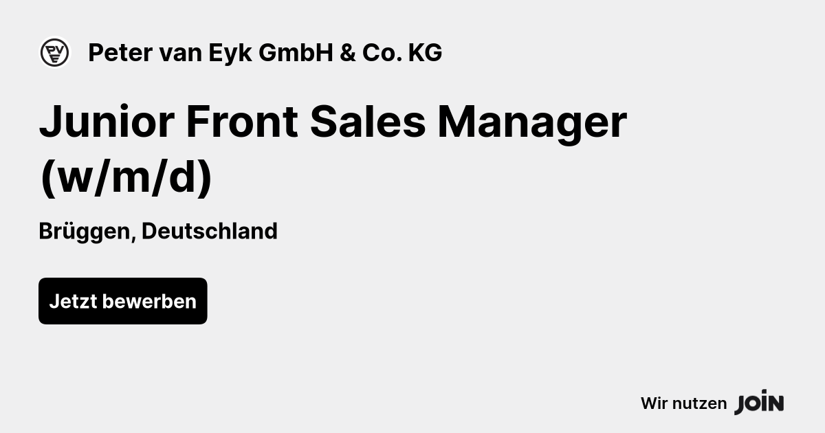 Peter van Eyk GmbH & Co. KG logo