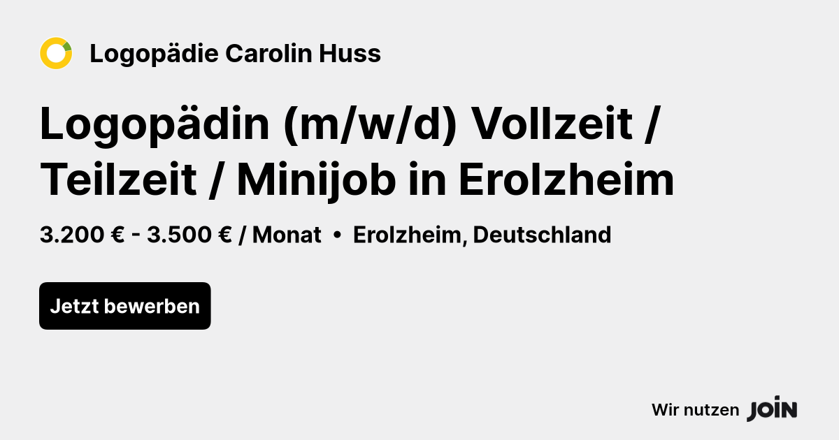Logopädie Carolin Huss logo