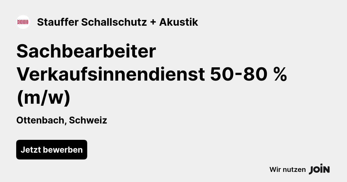 Stauffer Schallschutz + Akustik logo