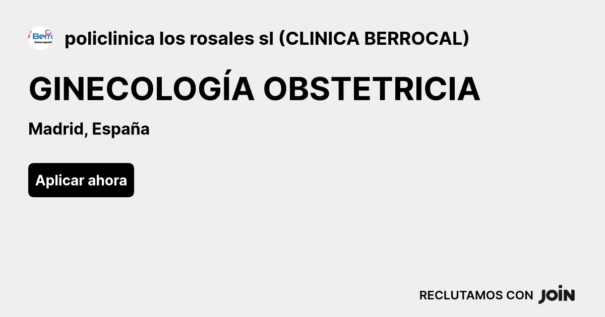 policlinica los rosales sl (CLINICA BERROCAL) logo