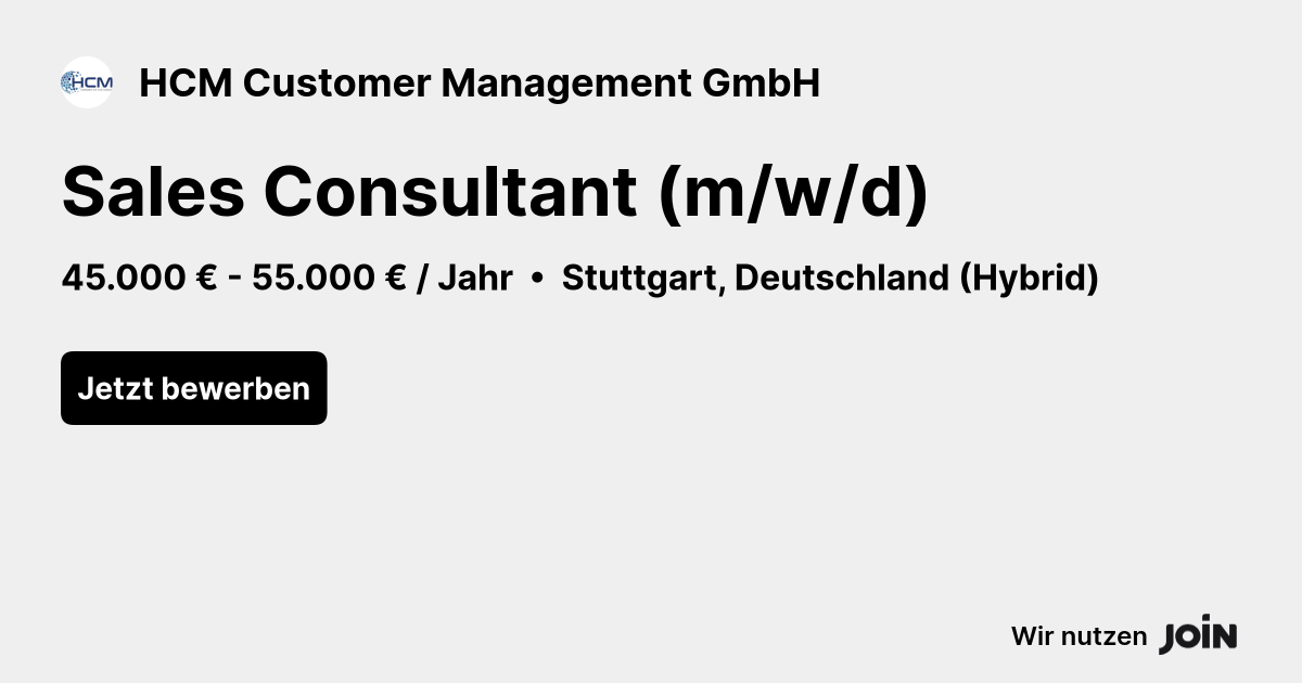HCM Customer Management GmbH logo