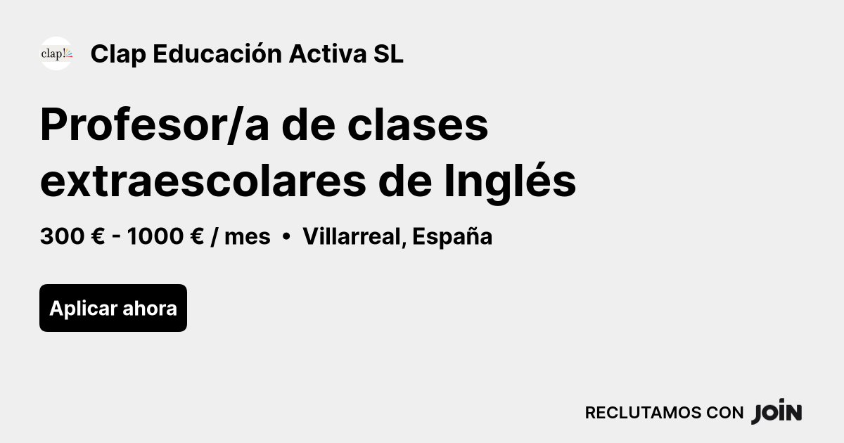 Clap Educación Activa SL logo