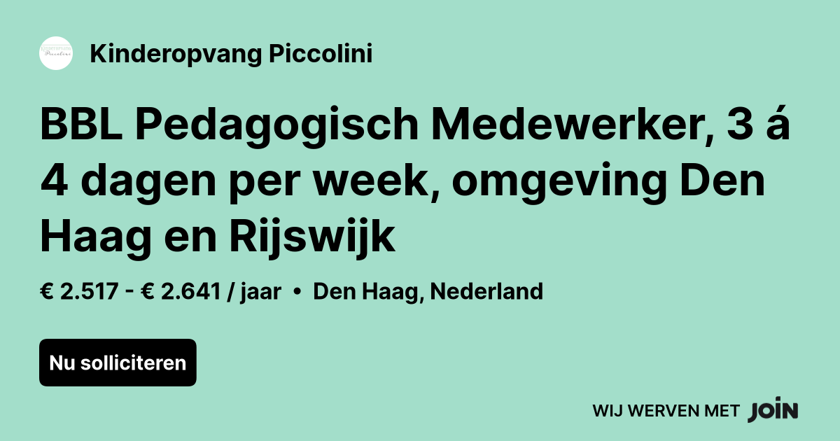 Kinderopvang Piccolini logo