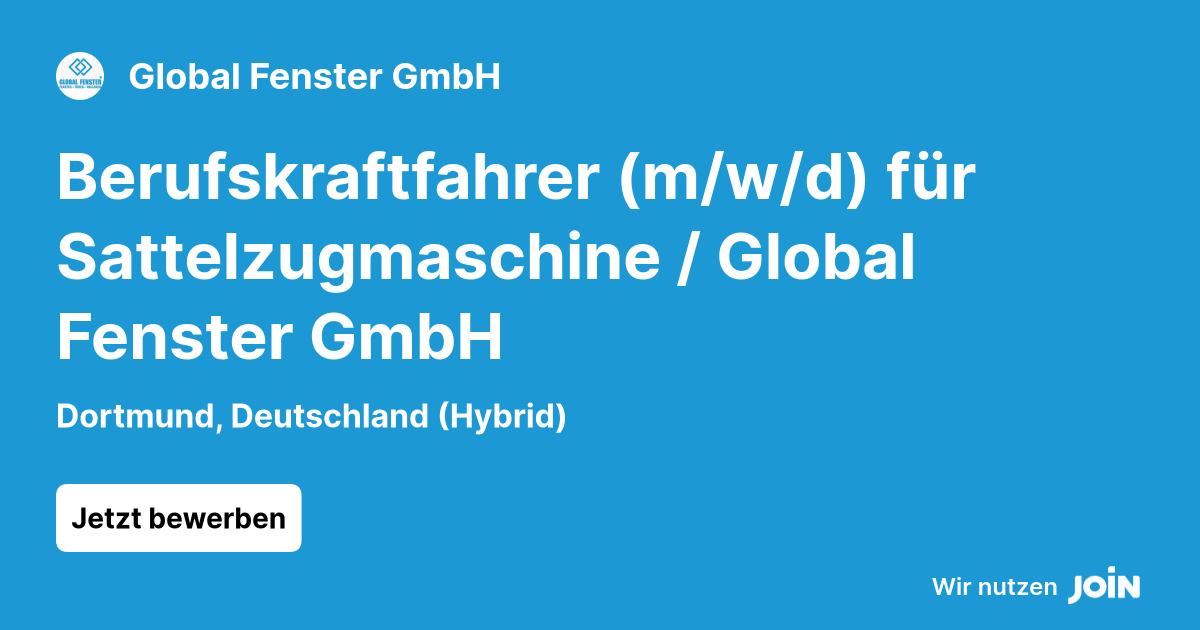 Global Fenster GmbH logo