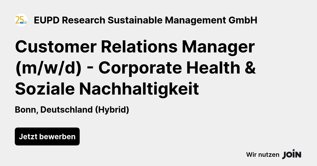EUPD Research Sustainable Management GmbH logo
