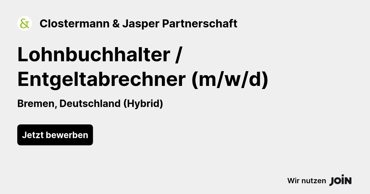 Clostermann & Jasper Partnerschaft logo