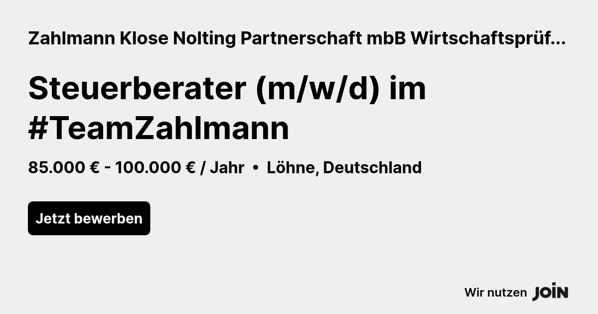 Zahlmann Klose Nolting Partnerschaft mbB Wirtschaftsprüfer Steuerberater Rechtsanwalt logo