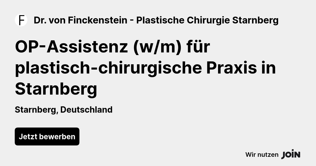 Dr. von Finckenstein - Plastische Chirurgie Starnberg logo