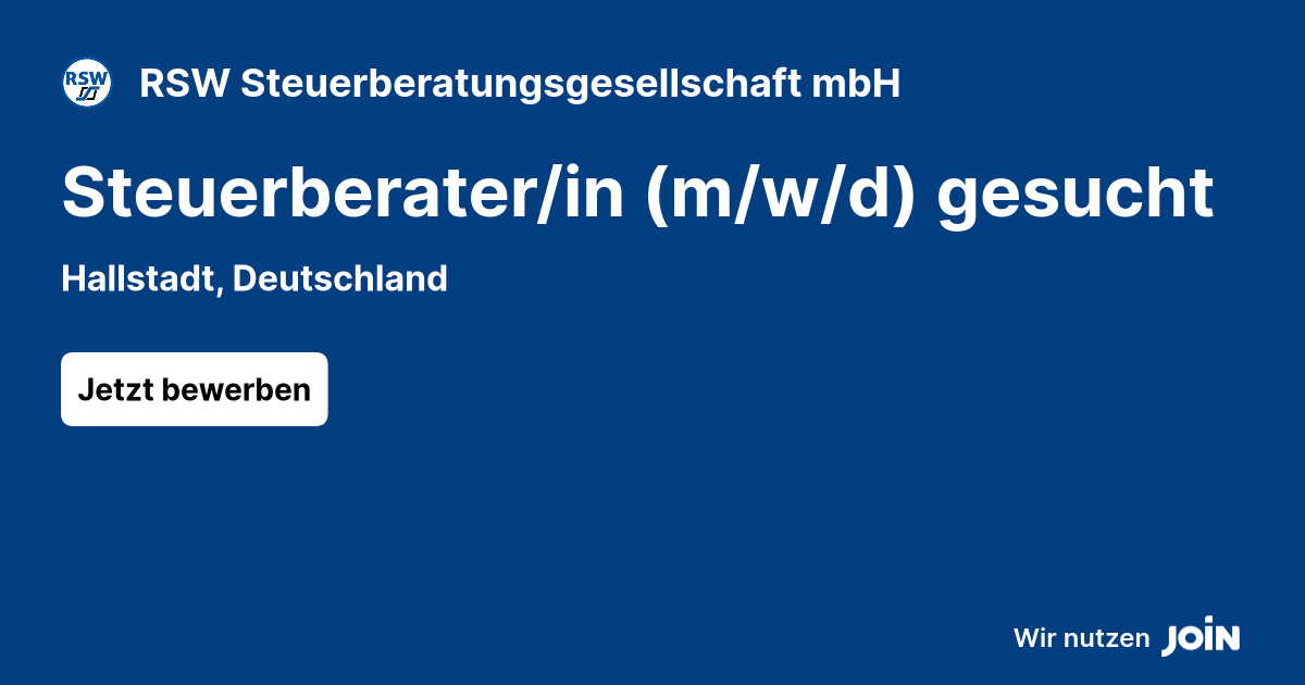 RSW Steuerberatungsgesellschaft mbH logo