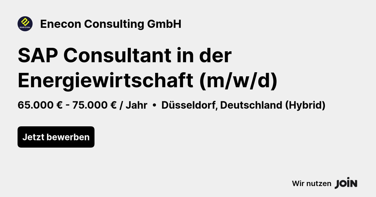 Enecon Consulting GmbH logo