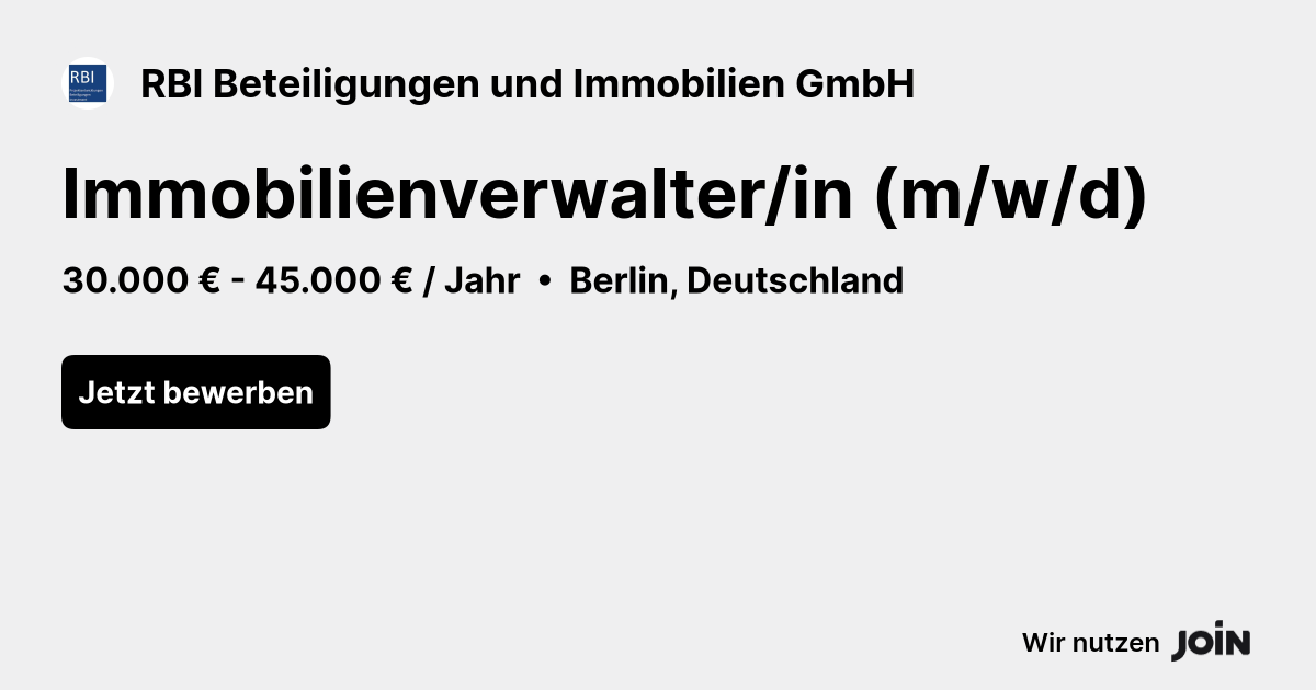 RBI Beteiligungen und Immobilien GmbH logo