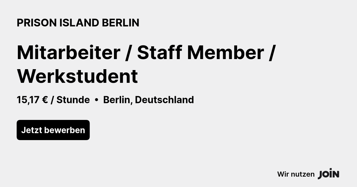 PRISON ISLAND BERLIN logo