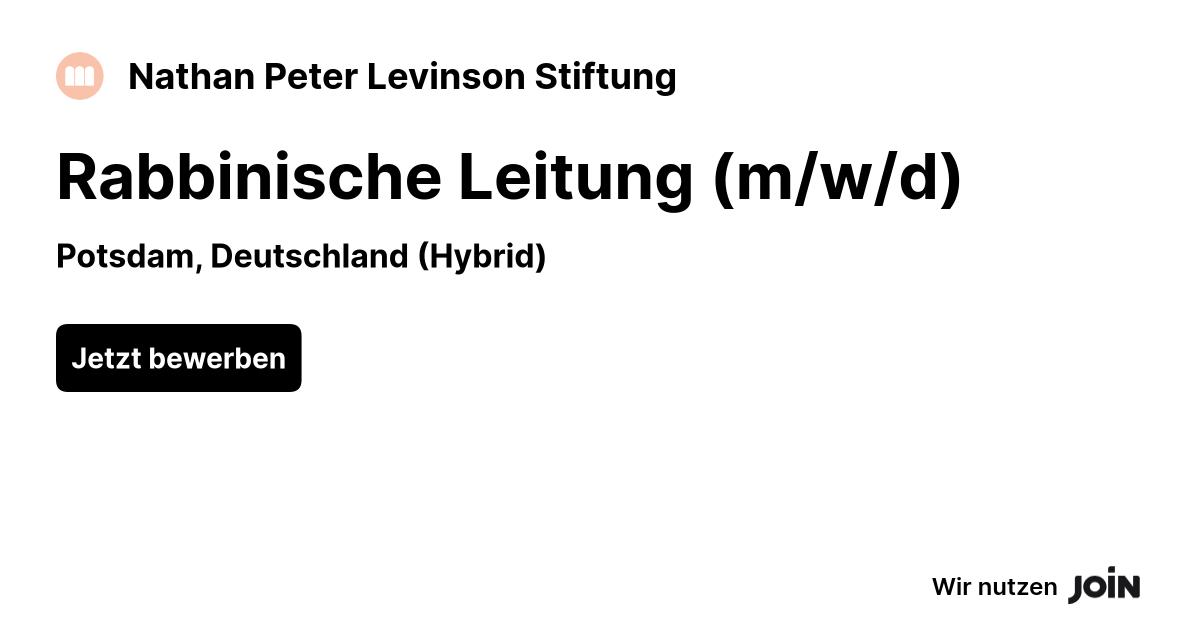 Nathan Peter Levinson Stiftung logo
