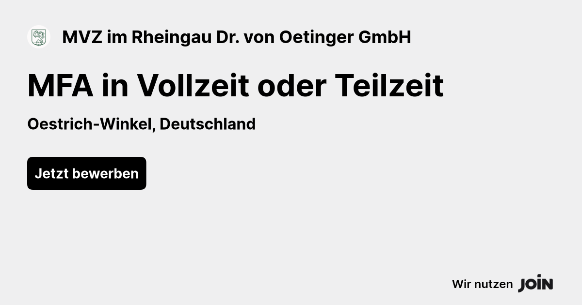 MVZ im Rheingau Dr. von Oetinger GmbH logo