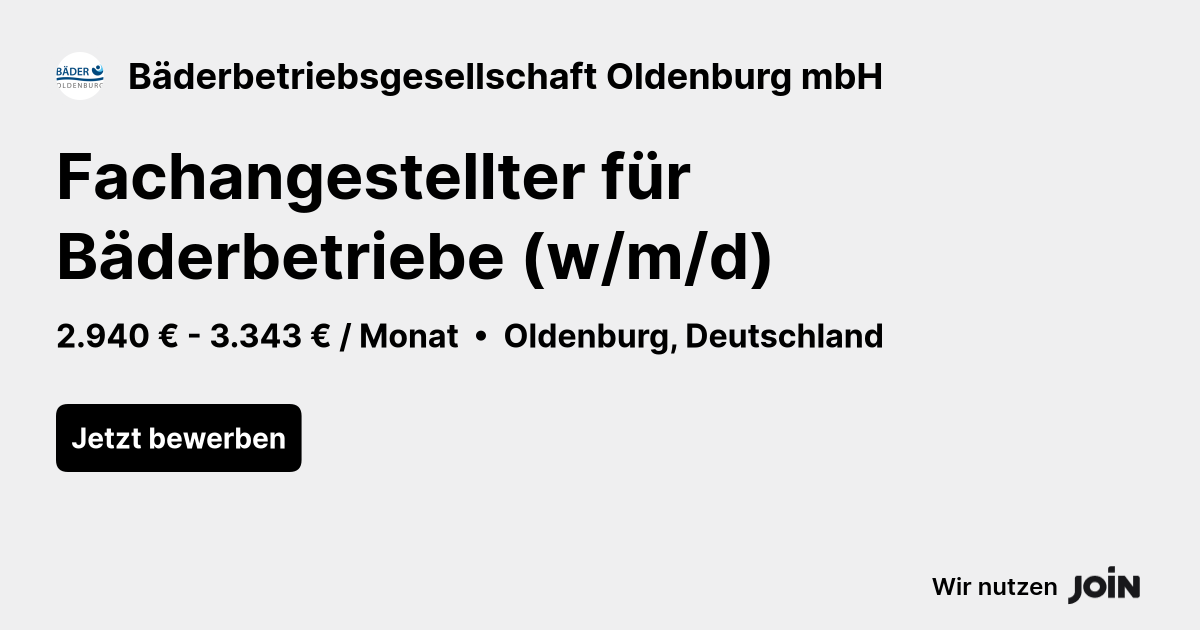 Bäderbetriebsgesellschaft Oldenburg mbH logo
