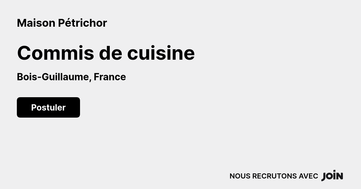 Maison Pétrichor logo