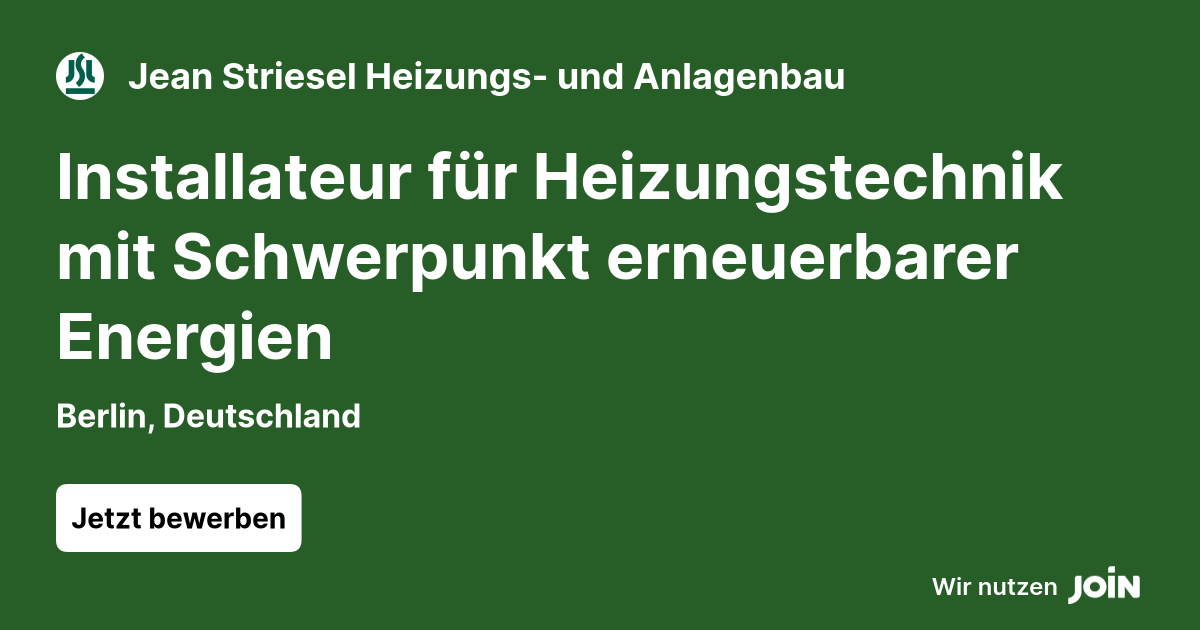 Jean Striesel Heizungs- und Anlagenbau logo