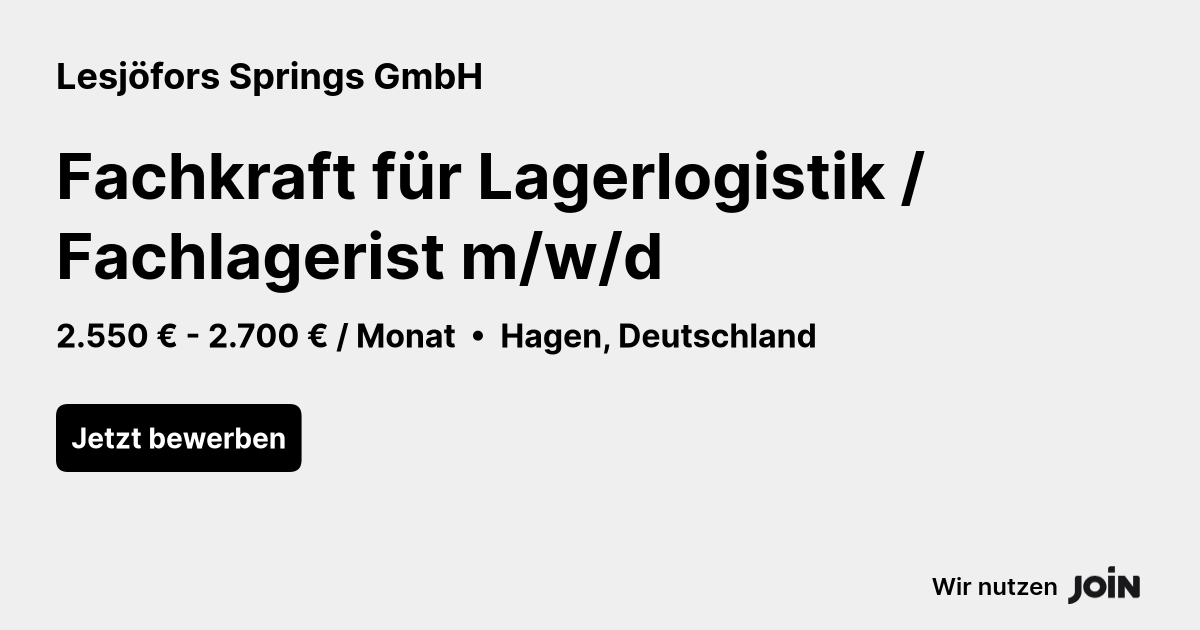Lesjöfors Springs GmbH logo
