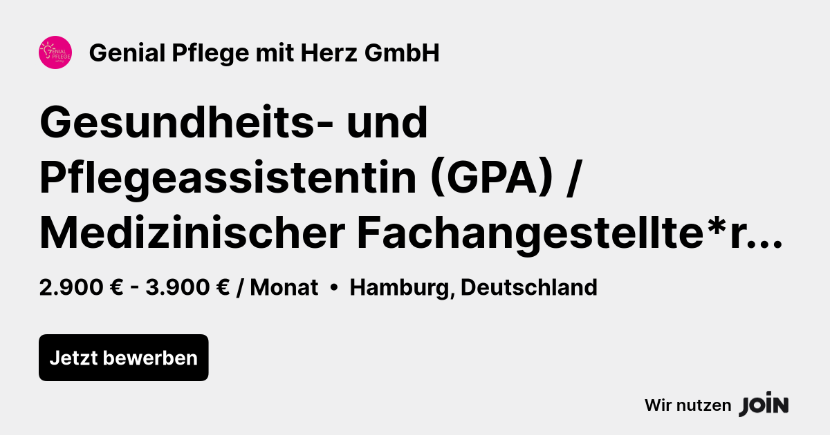 Genial Pflege mit Herz GmbH logo