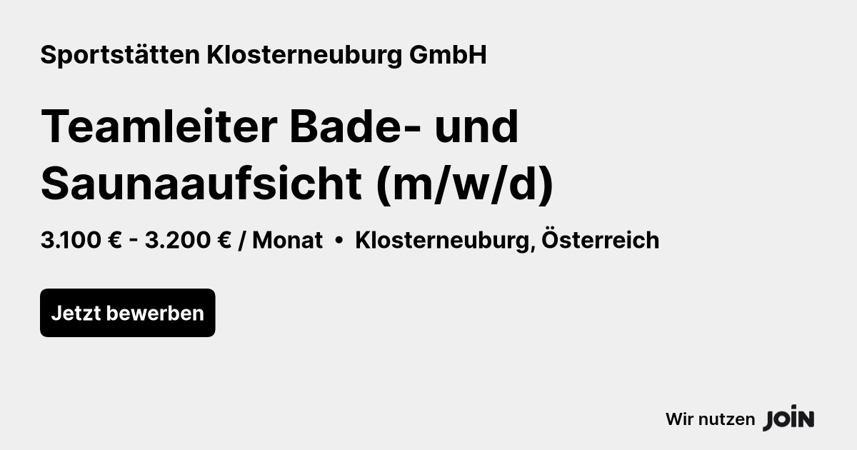 Sportstätten Klosterneuburg GmbH logo