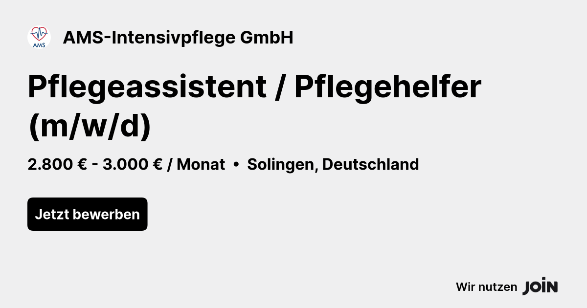 AMS-Intensivpflege GmbH logo
