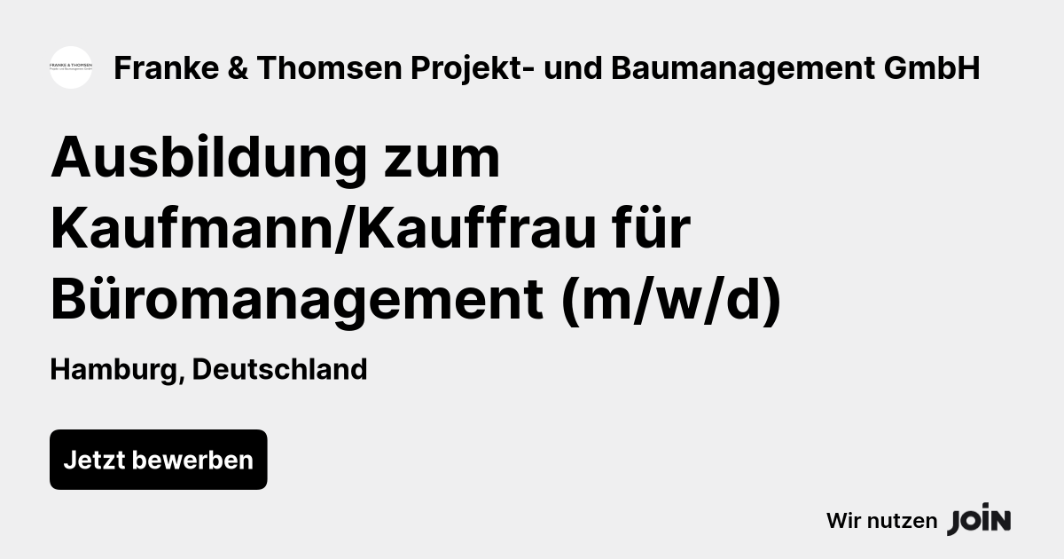 Franke & Thomsen Projekt- und Baumanagement GmbH logo