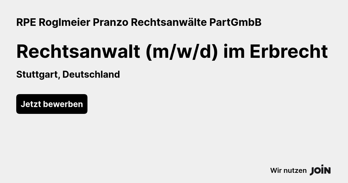 RPE Roglmeier Pranzo Rechtsanwälte PartGmbB logo