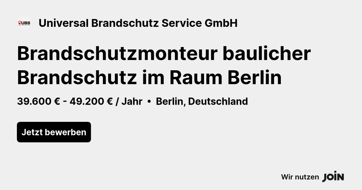 Universal Brandschutz Service GmbH logo