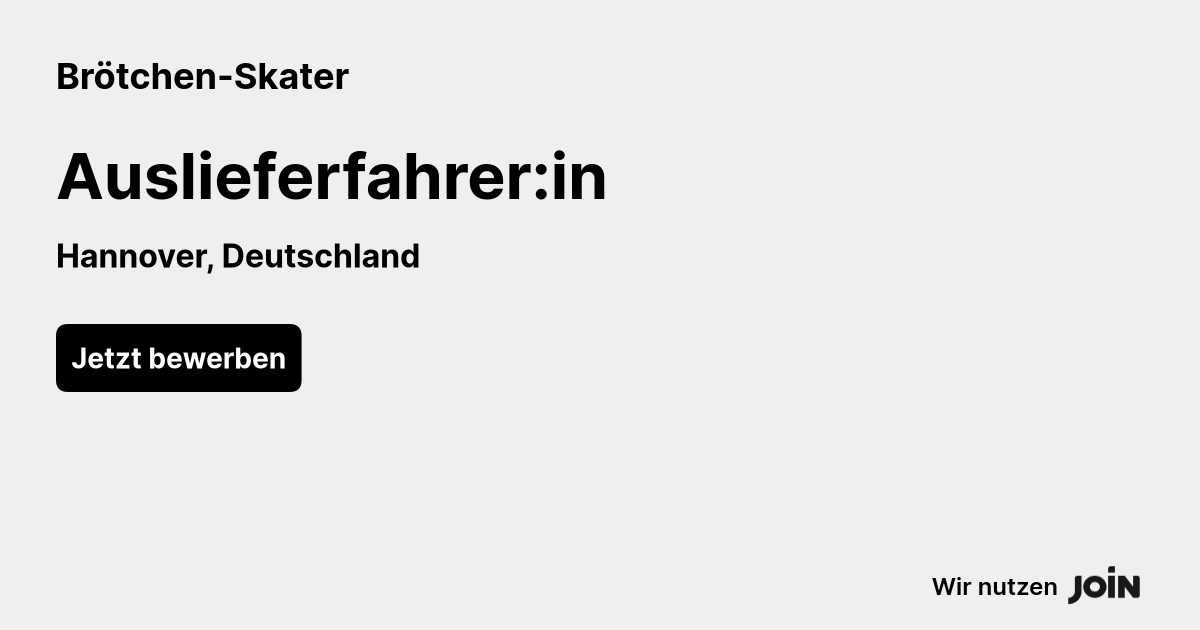 Brötchen-Skater logo