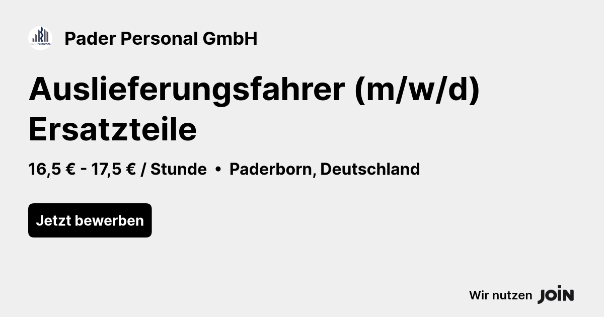Pader Personal GmbH logo