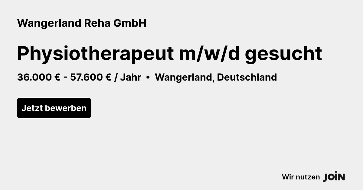 Wangerland Reha GmbH logo