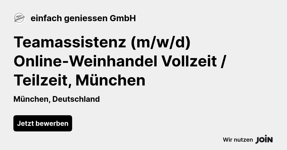 einfach geniessen GmbH logo