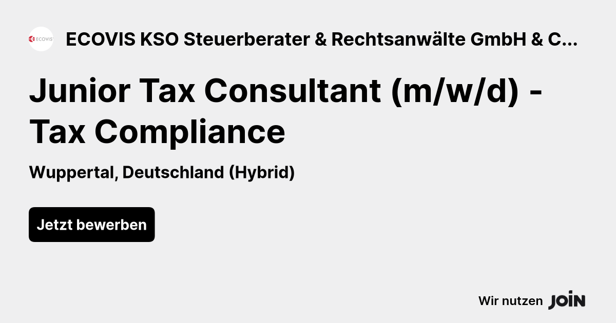 ECOVIS KSO Steuerberater & Rechtsanwälte GmbH & Co. KG logo