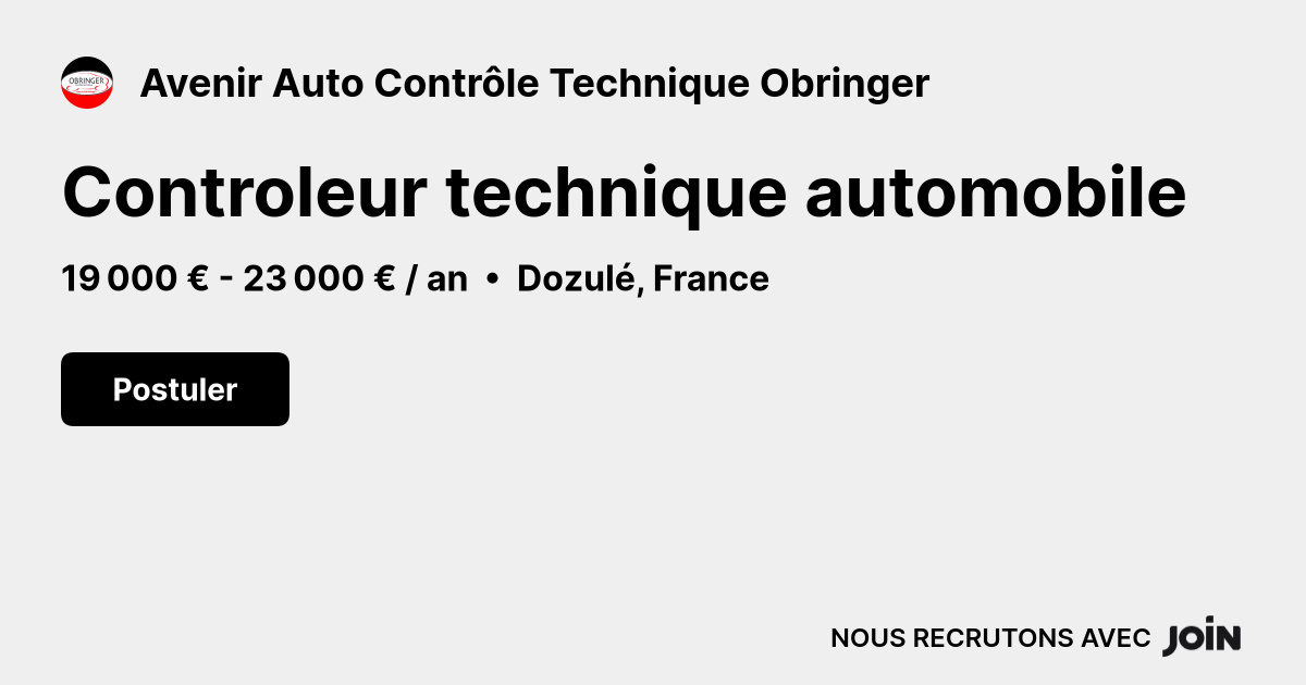 Avenir Auto Contrôle Technique Obringer logo