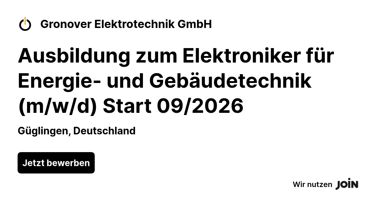 Gronover Elektrotechnik GmbH logo