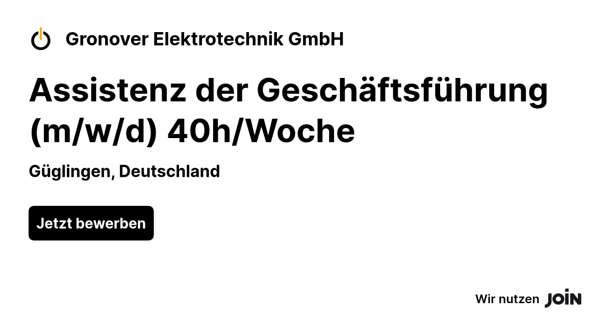 Gronover Elektrotechnik GmbH logo
