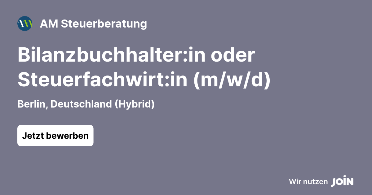 AM Steuerberatung logo