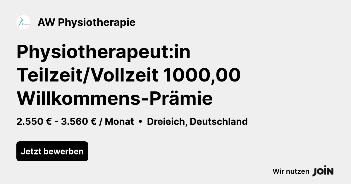 Aw Physiotherapie logo