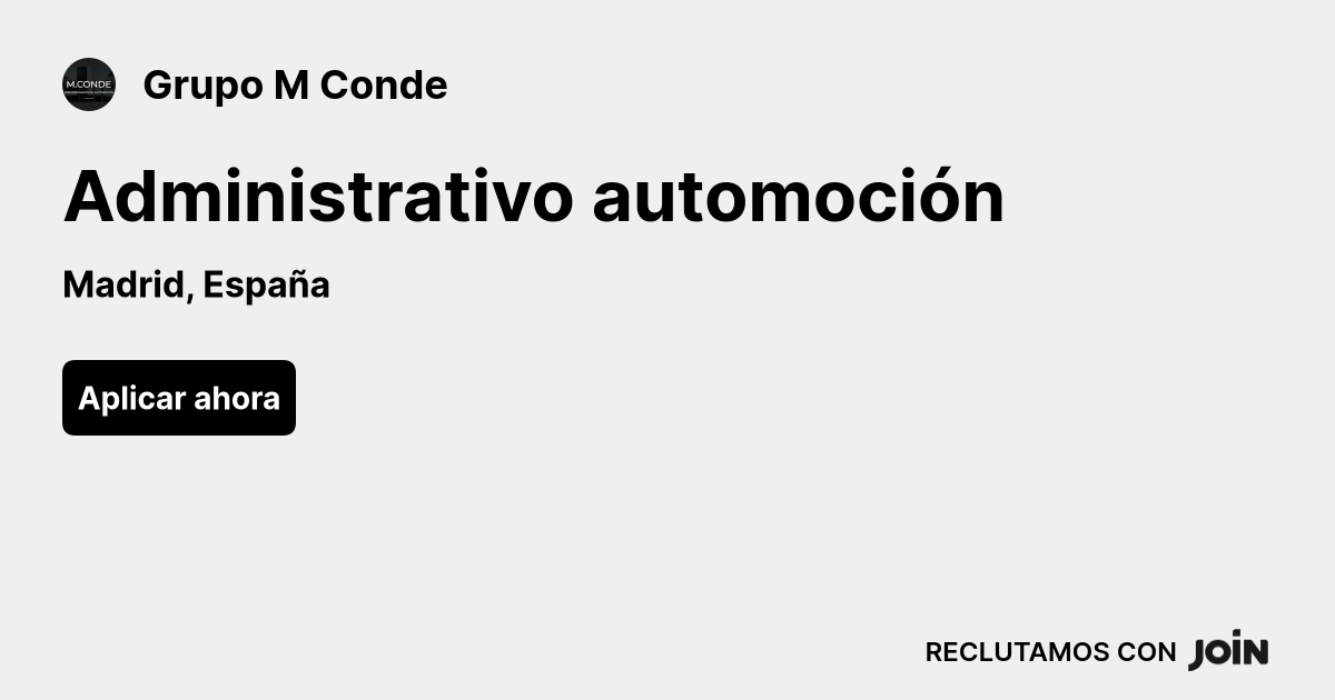 Grupo M Conde logo